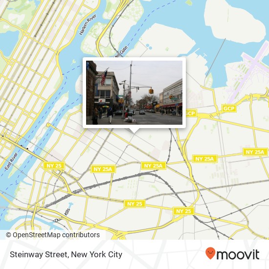 Mapa de Steinway Street