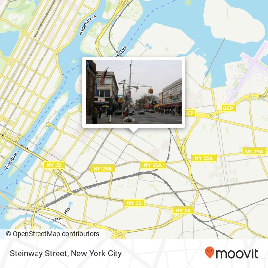 Steinway Street map