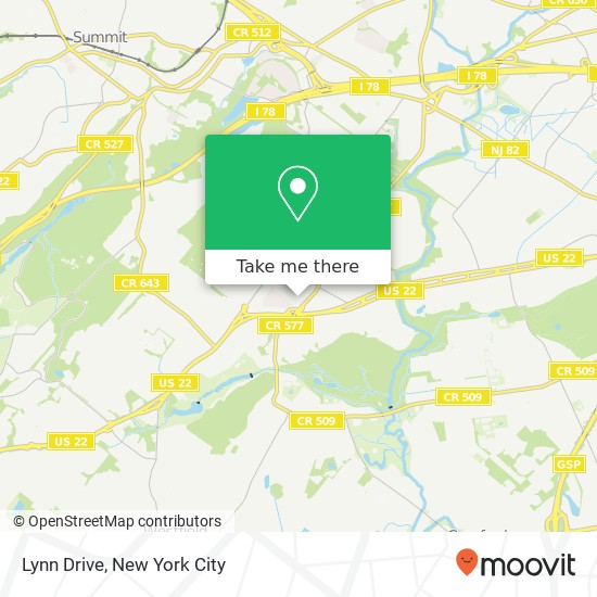 Mapa de Lynn Drive