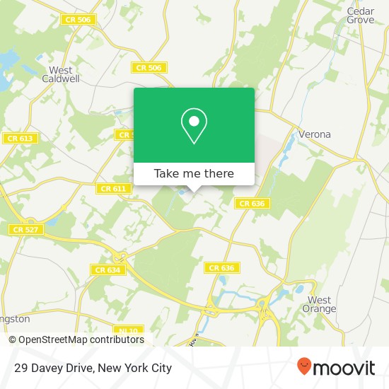 29 Davey Drive map