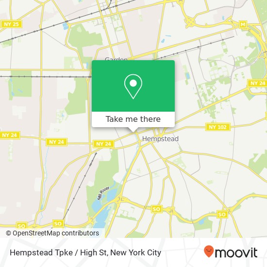 Mapa de Hempstead Tpke / High St