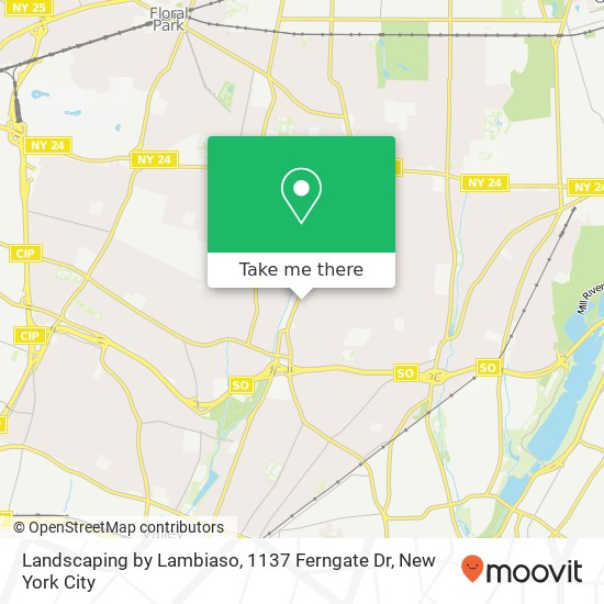 Mapa de Landscaping by Lambiaso, 1137 Ferngate Dr