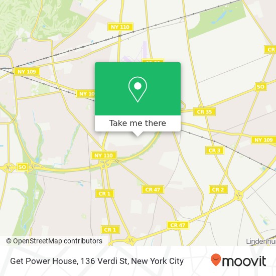 Mapa de Get Power House, 136 Verdi St