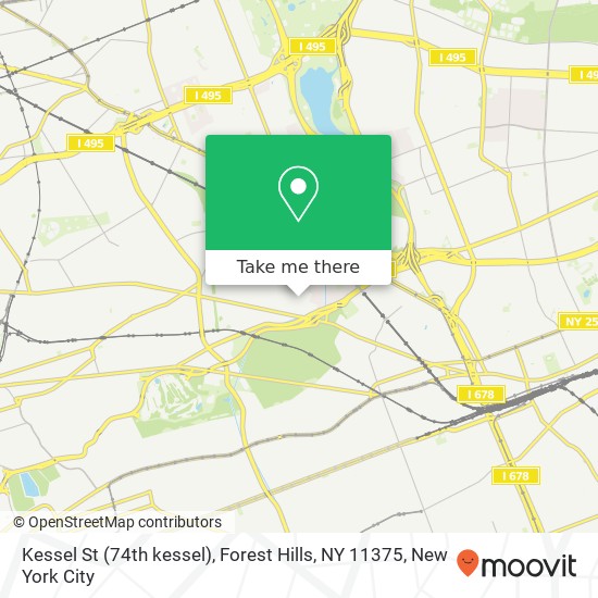 Kessel St (74th kessel), Forest Hills, NY 11375 map