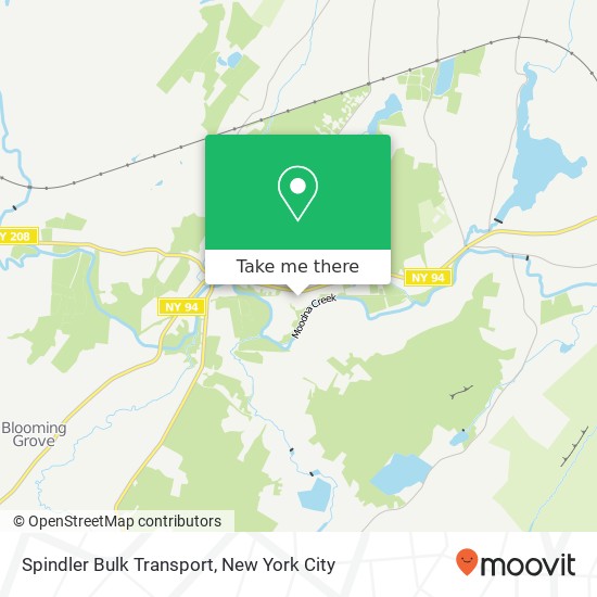 Spindler Bulk Transport map