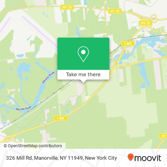 326 Mill Rd, Manorville, NY 11949 map
