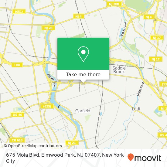 675 Mola Blvd, Elmwood Park, NJ 07407 map