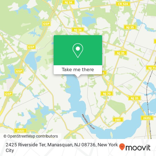 2425 Riverside Ter, Manasquan, NJ 08736 map