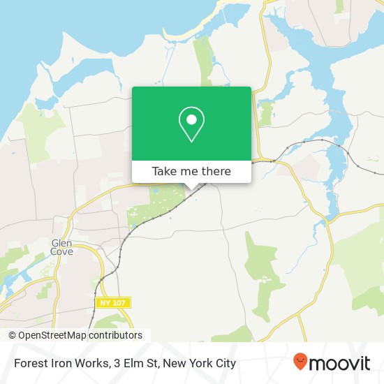 Mapa de Forest Iron Works, 3 Elm St