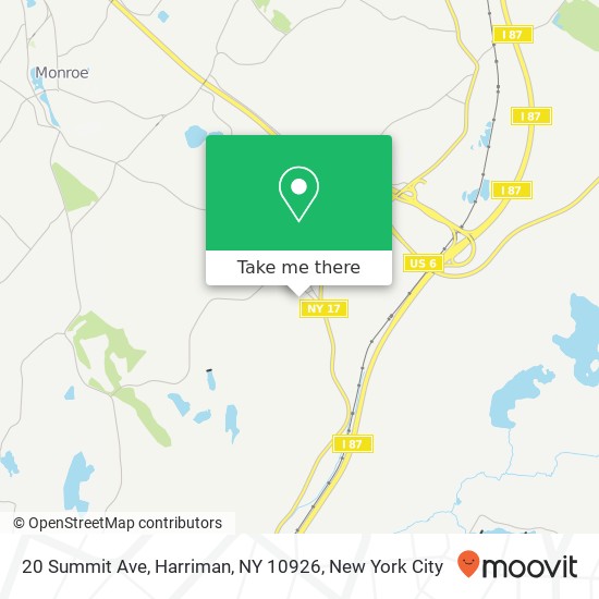 20 Summit Ave, Harriman, NY 10926 map