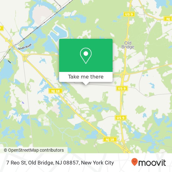 7 Reo St, Old Bridge, NJ 08857 map