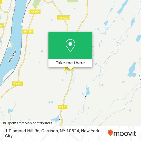 1 Diamond Hill Rd, Garrison, NY 10524 map
