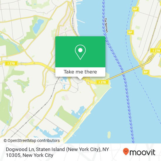 Dogwood Ln, Staten Island (New York City), NY 10305 map