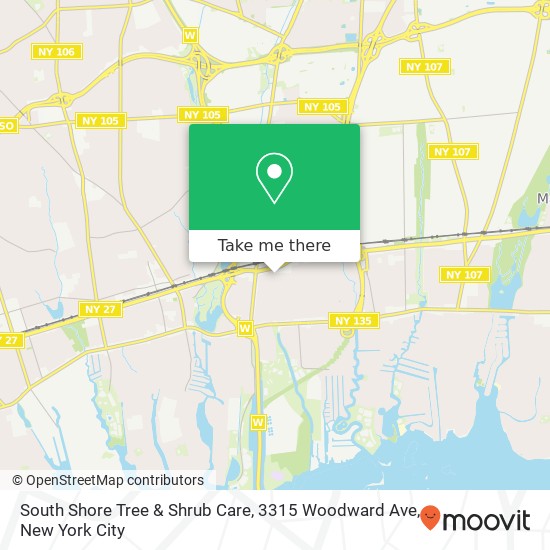 South Shore Tree & Shrub Care, 3315 Woodward Ave map