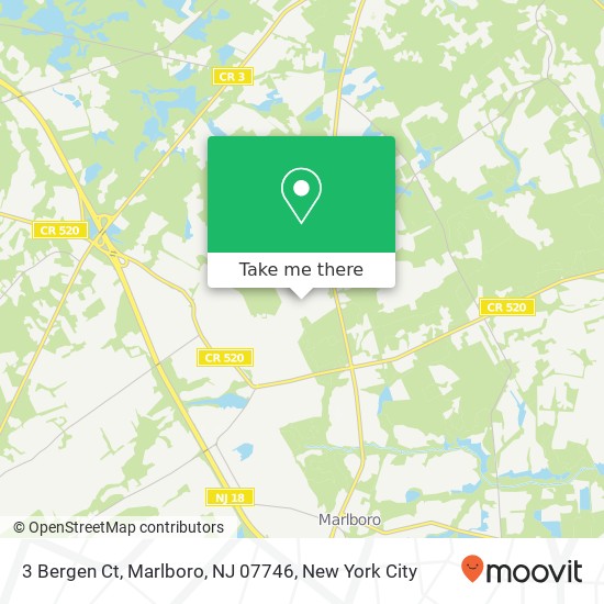 3 Bergen Ct, Marlboro, NJ 07746 map