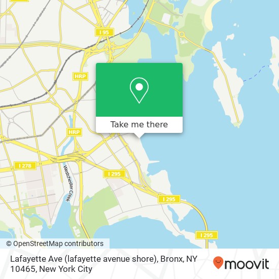Lafayette Ave (lafayette avenue shore), Bronx, NY 10465 map