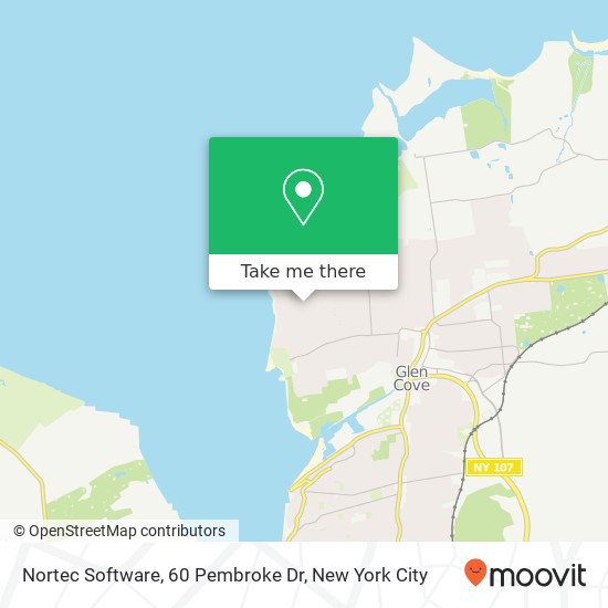 Mapa de Nortec Software, 60 Pembroke Dr