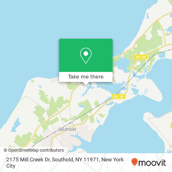 2175 Mill Creek Dr, Southold, NY 11971 map