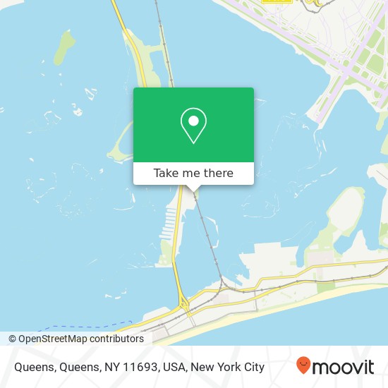 Queens, Queens, NY 11693, USA map