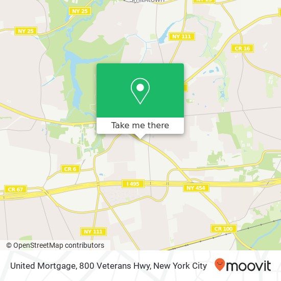 United Mortgage, 800 Veterans Hwy map