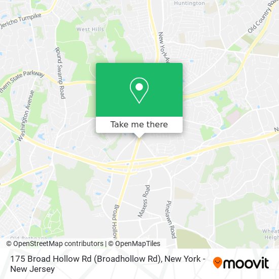 175 Broad Hollow Rd (Broadhollow Rd) map