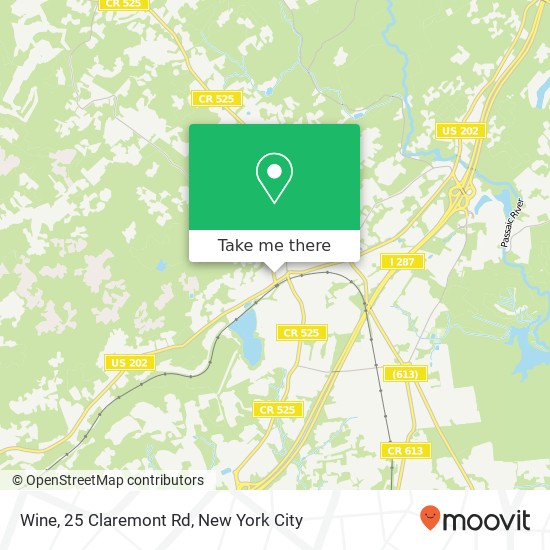 Mapa de Wine, 25 Claremont Rd