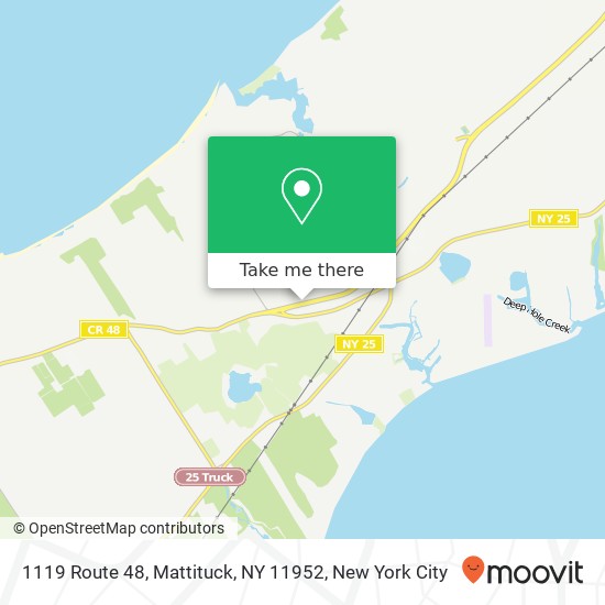 Mapa de 1119 Route 48, Mattituck, NY 11952