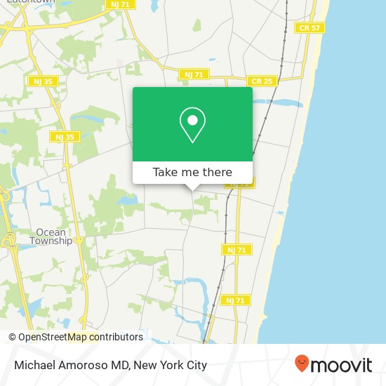 Michael Amoroso MD, 215 Monmouth Rd map