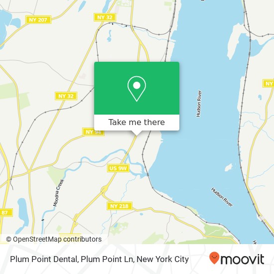 Plum Point Dental, Plum Point Ln map