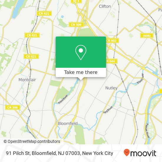 91 Pilch St, Bloomfield, NJ 07003 map