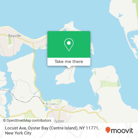 Locust Ave, Oyster Bay (Centre Island), NY 11771 map