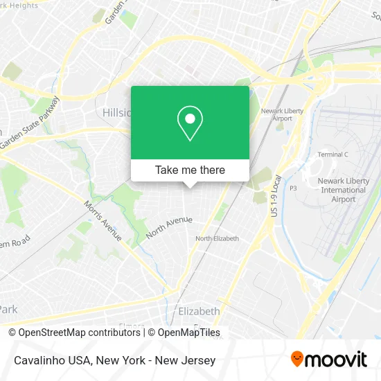 Cavalinho USA map