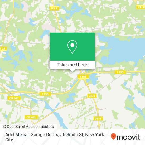 Mapa de Adel Mikhail Garage Doors, 56 Smith St