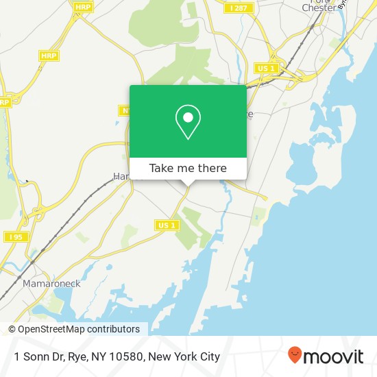 1 Sonn Dr, Rye, NY 10580 map