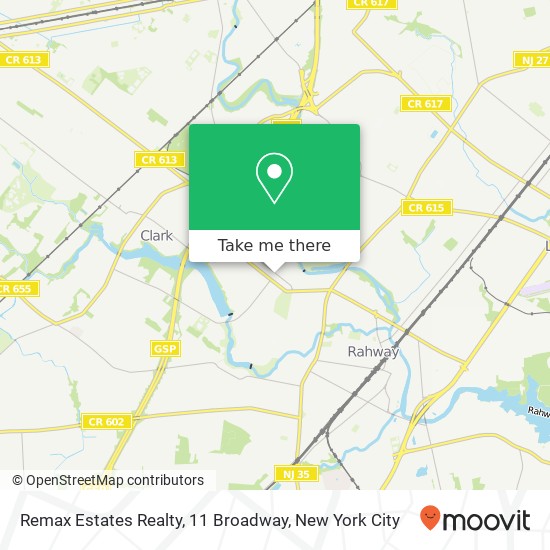 Mapa de Remax Estates Realty, 11 Broadway