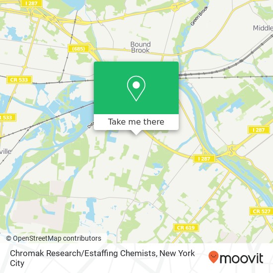 Chromak Research / Estaffing Chemists, 350 Campus Dr map