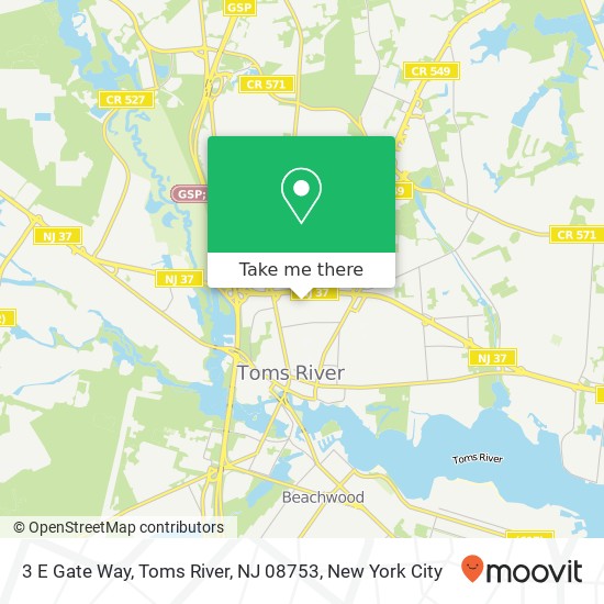 3 E Gate Way, Toms River, NJ 08753 map