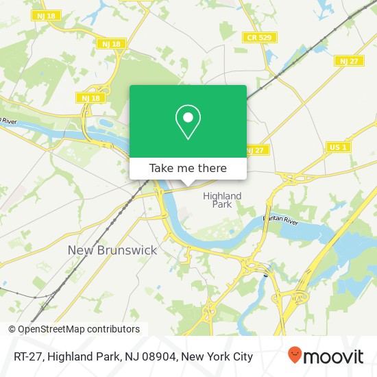 RT-27, Highland Park, NJ 08904 map