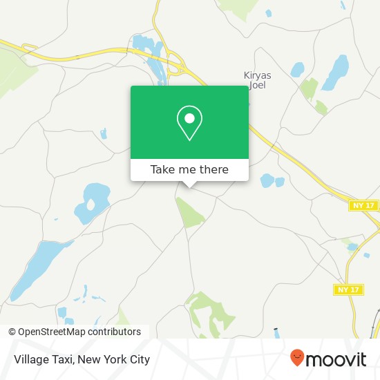 Mapa de Village Taxi