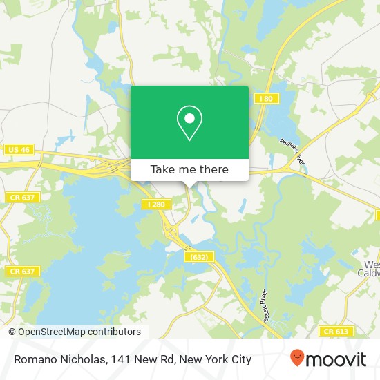 Romano Nicholas, 141 New Rd map