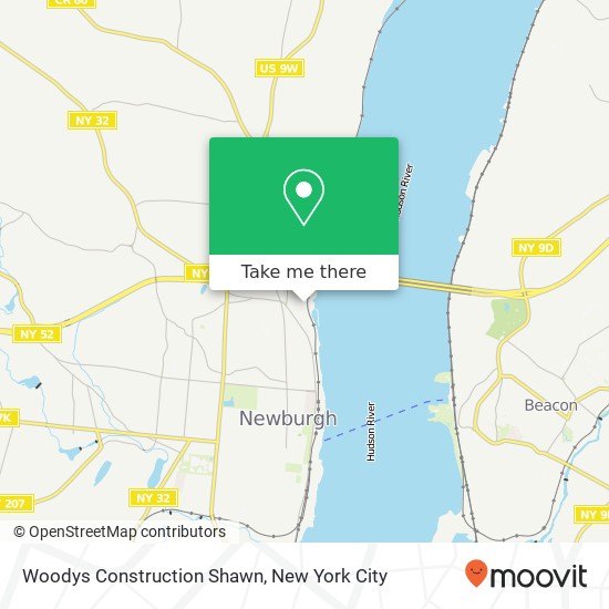 Woodys Construction Shawn, 392 N Montgomery St map