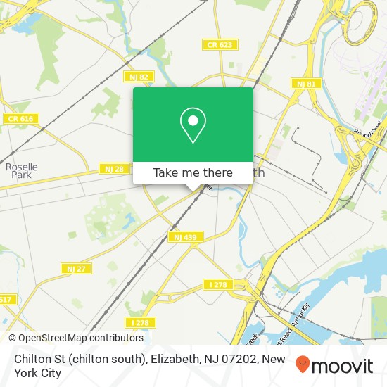 Chilton St (chilton south), Elizabeth, NJ 07202 map