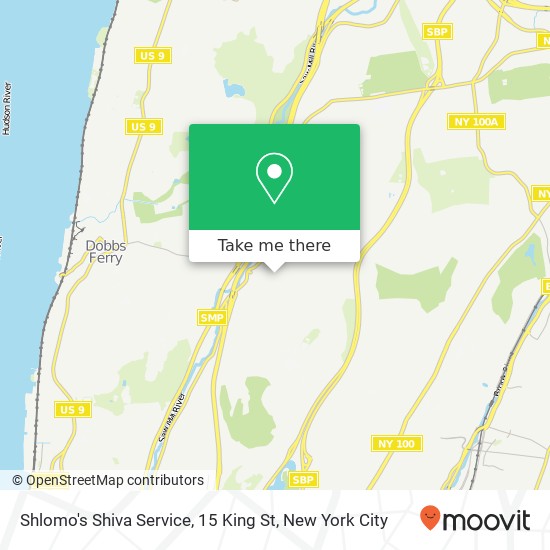 Mapa de Shlomo's Shiva Service, 15 King St