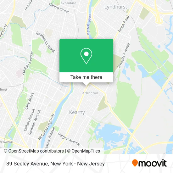 39 Seeley Avenue map