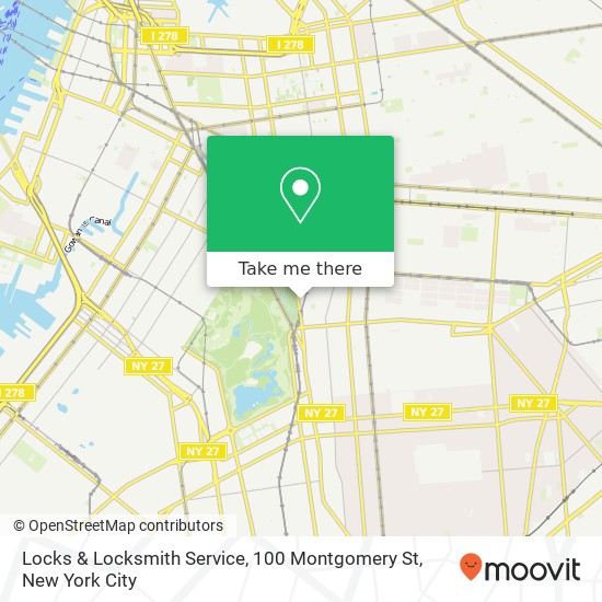 Mapa de Locks & Locksmith Service, 100 Montgomery St