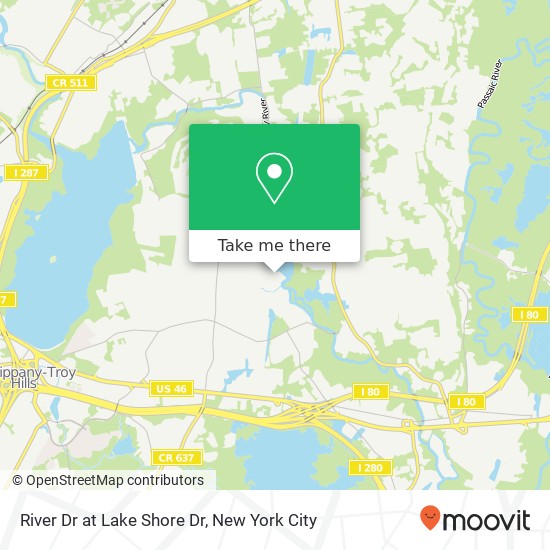 River Dr at Lake Shore Dr map