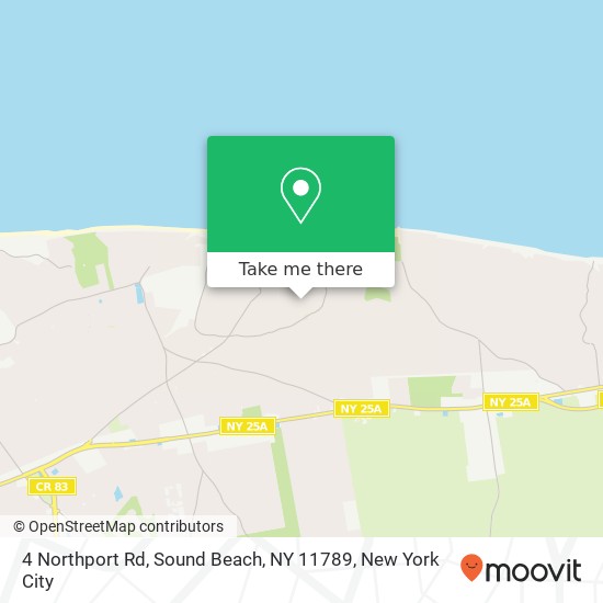 4 Northport Rd, Sound Beach, NY 11789 map