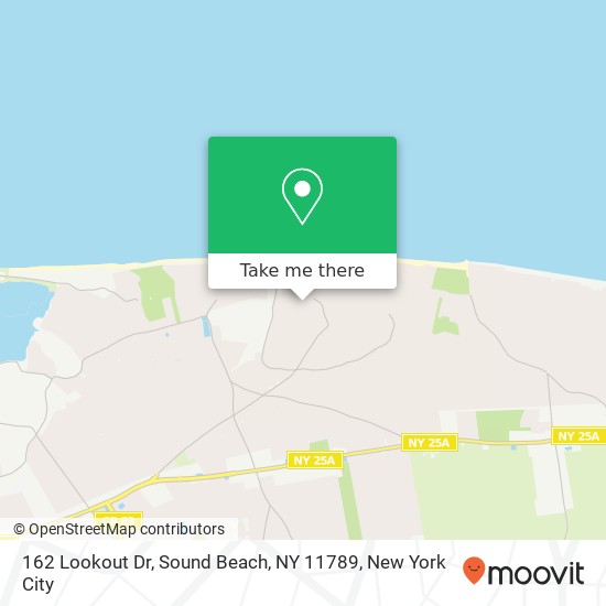 162 Lookout Dr, Sound Beach, NY 11789 map