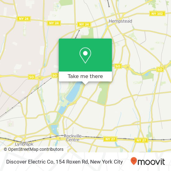 Discover Electric Co, 154 Roxen Rd map