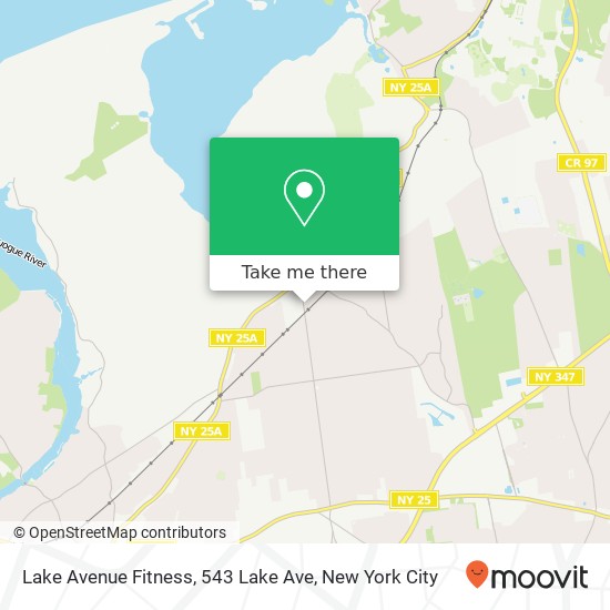 Lake Avenue Fitness, 543 Lake Ave map